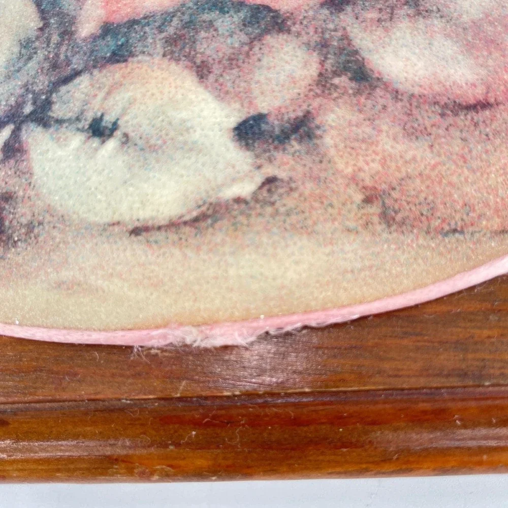 Plum Pretty Floral Cottagecore Wall Decor Tissue‎ Box Set Pebble Crinkle Texture